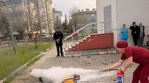 Kırklareli Huzurevinde Yangın Tatbikatı Gerçekleştirildi