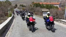 Motosiklet tutkunları Çamlık Milli Parkı’nda buluştu