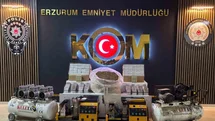 Erzurum'da Kaçak Sigara İmalatı Operasyonu