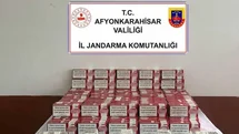 Afyonkarahisar'da Kaçak Makaron Operasyonu