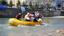 Bayburt’ta Rafting Şampiyonası Başladı
