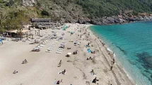 Alanya'da Plajlar Dolup Taştı