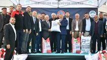 Kayseri'de Tohum Dağıtımı Yapıldı