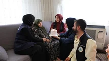 92 Yaşındaki Neriman Yiğit'e Sürpriz Doğum Günü