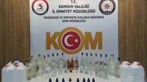 Canik'te Kaçak Alkol Operasyonu