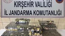 Çiçekdağı'nda Kaçak Sigara Operasyonu