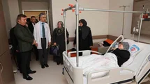 Erzincan'da Vali Hastaları Ziyaret Etti