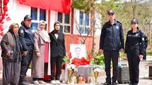 Şehit polisin adı memleketi Feke’de okula verildi