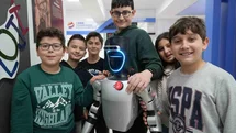 Türkiye’nin nüfusa kaydedilen ilk robotu şimdi de işe başladı