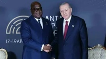 Cumhurbaşkanı Erdoğan, Kongo Demokratik Cumhuriyeti Cumhurbaşkanı Tshisekedi ile görüştü