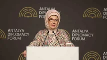 Emine Erdoğan Antalya'da Programda Bulundu