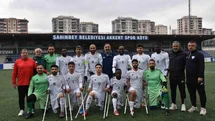 Şahinbey Ampute Futbol Takımı'ndan Farklı Galibiyet