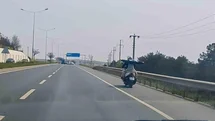 Kırıkkale'de Kasksız Motosiklet Yolculuğu
