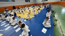 Düzce'de Judo Kuşak Sınavı Tamamlandı