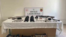 Antalya ve Konya’da jandarmadan silah kaçakçılığı operasyonu
