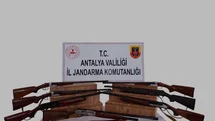 Kaş’ta Ruhsatsız Tüfek Operasyonu