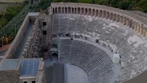 Fiziksel Engelli Bireyler Aspendos'u Gezdiler