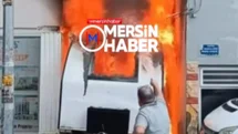 Mezitli’de Park Halindeki Karavan Yandı: Alevler Eve Sıçramadan Söndürüldü