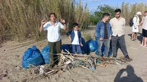 Manavgat'ta Sahil Temizliği Yapıldı