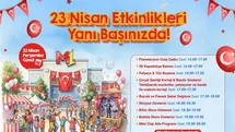 M1 Konya AVM’den 23 Nisan’da çocuklar için ücretsiz etkinliler