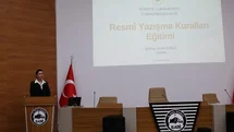 Elazığ’da resmi yazışmalarda uygulanacak usul ve esaslar hakkında eğitim