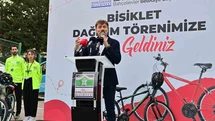 Bahçelievler’de 100 vatandaşa bisiklet dağıtım töreni