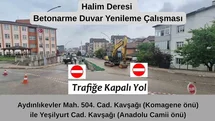 Karabük'te Kademeli Trafik Düzenlemesi