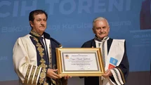 Binali Yıldırım’a Fahri Doktora Ünvanı Verildi