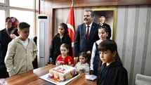 Vezirköprü'de 23 Nisan Kutlaması