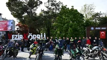 Vezirköprü'de Motosiklet Korteji Düzenlendi