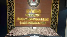 Sivas’ta binlerce uyuşturucu hap ele geçirildi
