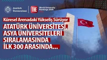 Atatürk Üniversitesi'nde Başarı Yükseliyor