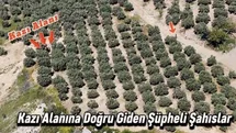 Osmaniye'de Dronla Kaçak Kazı Yakalandı