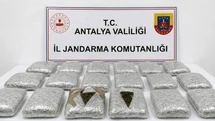 Antalya’da jandarmadan uyuşturucu operasyonu: 30 kilogram skunk maddesi ele geçirildi