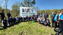 Düzce’de Devlet Bahçeli Hatıra Ormanı’na fidan dikildi