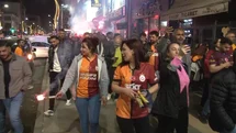 Kars’ta derbi zaferi coşkusu: Sarı-kırmızılılar sokaklara akın etti