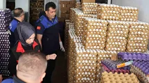 Haliliye’de sağlıksız depoya baskın: 5 bin koli yumurta imha edildi