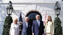 İngiltere Kralı Charles ve eşi Kraliçe Camilla ABD’de