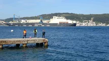 Çanakkale Boğazı’ndan Gemiler Geçiyor