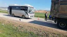 Afyonkarahisar'da Midibüs Kazası