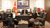 Alman başkatipten Başkan Erdem’e ziyaret