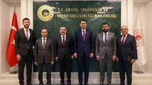 Sincan Belediye Başkanı Ercan Bakan Kurum ile Görüştü