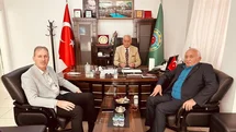 STSO Başkan Vekili Çalapkulu, Ziraat Odası Başkanı Günbat ile bir araya geldi