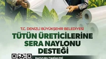 Denizli’de Tütün Üreticisine Destek Projesi