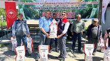 Sorgum Otu Üreticilere Dağıtıldı