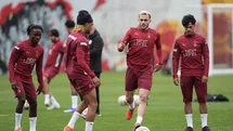 Galatasaray, Samsunspor maçı hazırlıklarını sürdürdü
