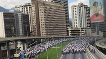Venezuela'da Yürüyüş Sona Erdi