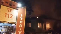 Osmaniye'de Ahşap Evde Yangın Çıktı