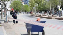 Kırşehir'de Temizlik İşçileri Görevde Kaldı