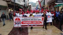 Ordu’da 1 Mayıs etkinliği